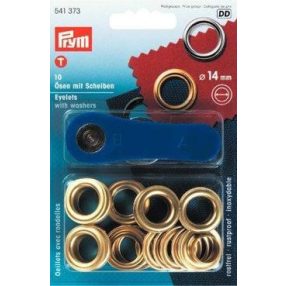 PRYM fém ringli (14 mm, arany)