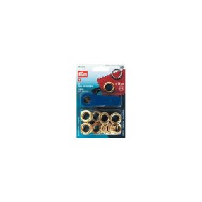 PRYM fém ringli (14 mm, arany)