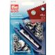 PRYM fém ringli (8 mm, ezüst)