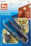 PRYM fém ringli (4 mm, arany) PRYM fém ringli (4 mm, arany)