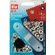 PRYM fém ringli (5 mm, ezüst)