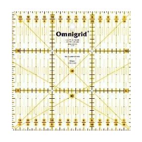 PRYM Omnigrid patchwork vonalzó (15*15 cm)