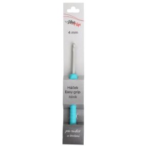 Vlna-Hep horgolótű 4 mm-es (gumírozott nyelű)