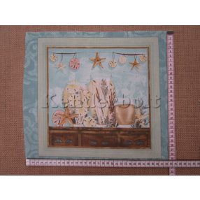 Tengerpart 2. (kb. 30*34 cm) textilblokk