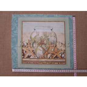 Tengerpart 3. (kb. 30*34 cm) textilblokk