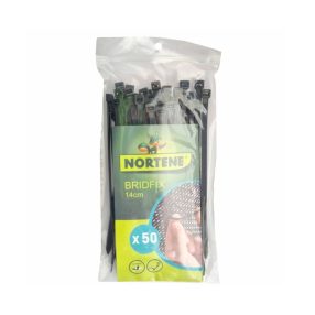 BRIDFIX gyorskötöző (fekete) 14 cm-es