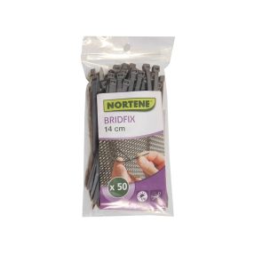 BRIDFIX gyorskötöző (szürke) 14 cm-es