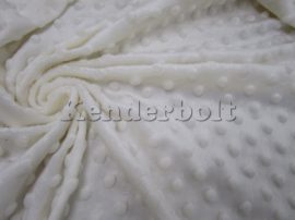 Minky (törtfehér) puha takaróanyag