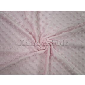 Minky (rózsaszín) puha takaróanyag