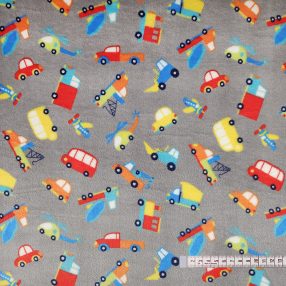 Autó-helikopter (szürke) puha takaróanyag