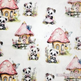 Pandás gombafalva puha takaróanyag