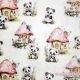 Pandás gombafalva puha takaróanyag