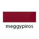 Meggypiros Columbus ruhafesték
