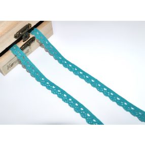 Azúr (10 mm) horgolt csipke