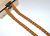 Bronz (10 mm) horgolt csipke