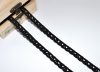Fekete (10 mm) horgolt csipke Fekete (10 mm) horgolt csipke