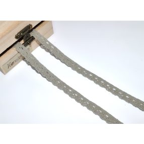 Kavics (10 mm) horgolt csipke