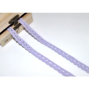 Levendula (10 mm) horgolt csipke