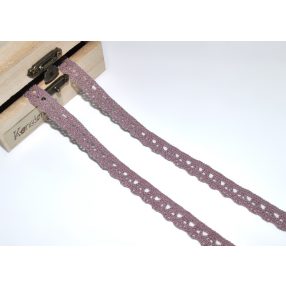 Mályva (10 mm) horgolt csipke