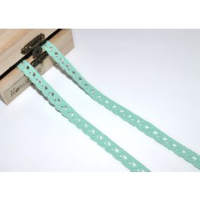 Menta (10 mm) horgolt csipke