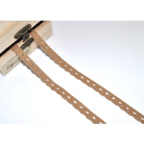 Mogyoró (10 mm) horgolt csipke