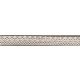 Ekrü (23 mm) horgolt csipke