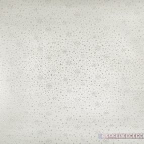 Csillogó hópelyhek (ezüst) dekorszövet