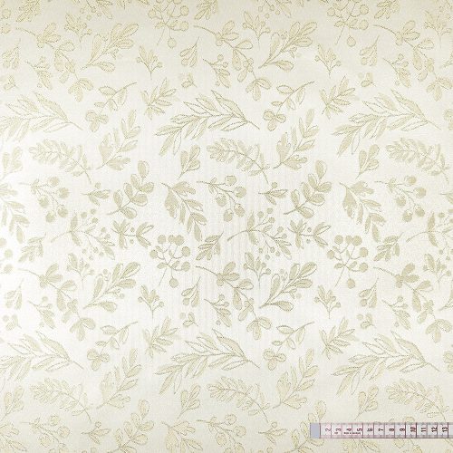 Csillogó fagyalág (arany) dekorszövet