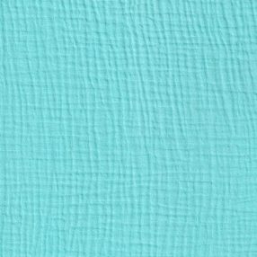 Türkizkék dupla géz