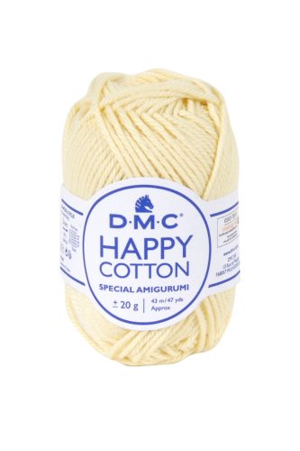 Pasztell sárga (770) DMC Happy Cotton amigurumi fonal