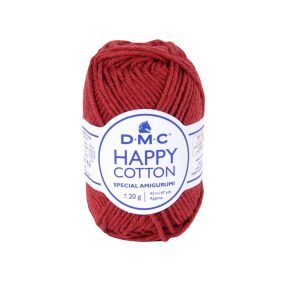 Meggypiros (791) DMC Happy Cotton amigurumi fonal