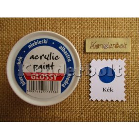 Kék fényes Pentart akrilfesték