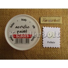Fehér fényes Pentart akrilfesték