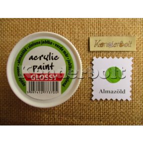 Almazöld fényes Pentart akrilfesték