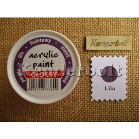 Lila fényes Pentart akrilfesték