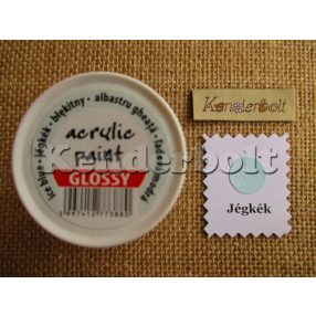 Jégkék fényes Pentart akrilfesték