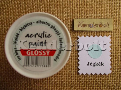 Jégkék fényes Pentart akrilfesték