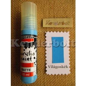 Világoskék matt Pentart akrilfesték