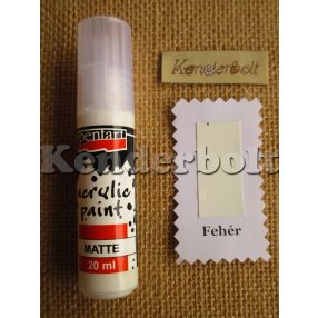 Fehér matt Pentart akrilfesték