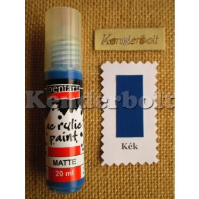 Kék matt Pentart akrilfesték