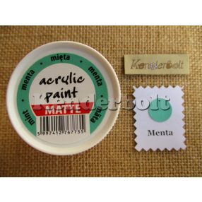 Menta matt Pentart akrilfesték