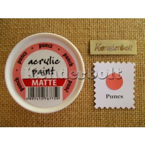 Puncs matt Pentart akrilfesték