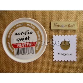 Mogyoró matt Pentart akrilfesték