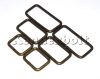 Fém téglalap (bronz) 4 cm-es Fém téglalap (bronz) 4 cm-es