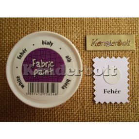 Fehér Pentart textilfesték