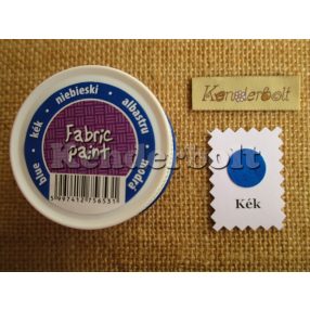 Kék Pentart textilfesték