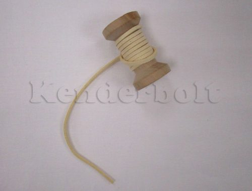 Bőrhatású gyapjúszál, KRÉMSÁRGA