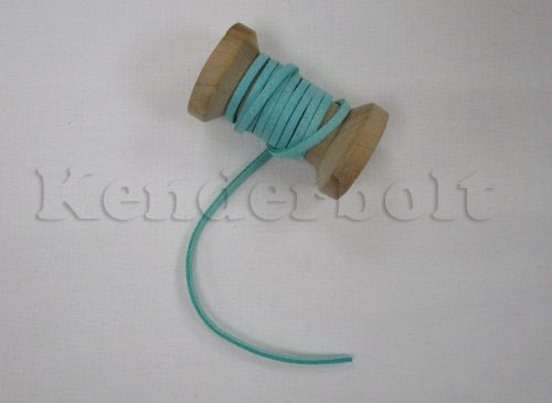 Bőrhatású gyapjúszál, TÜRKIZZÖLD
