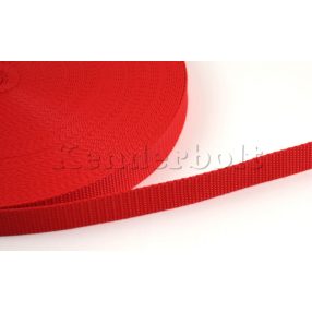 Heveder táskafülnek (piros) 2-4 cm-es