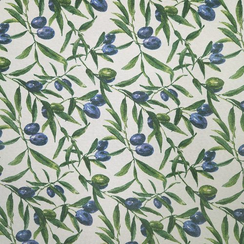 Olivás vízlepergető terítő anyag